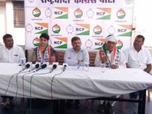 रामरतन मॉझी और सुमन वर्मा का एनसीपी प्रवेश