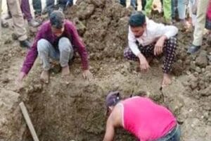 Innocent's grave tampered with in Mahud