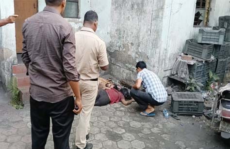 छत से गिरे मामले में पुलिस जांच बिलासपुर