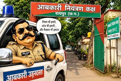 आबकारी उड़नदस्ता की कार्यप्रणाली पर शराब दुकान संचालकों द्वारा लगाए गए आरोपों से जुड़ी सांकेतिक तस्वीर