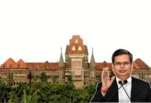 बॉम्बे हाईकोर्ट के फैसले के संदर्भ में अभिव्यक्ति की स्वतंत्रता और जिला बदर आदेश पर न्यायिक दृष्टिकोण का प्रतीकात्मक चित्र।