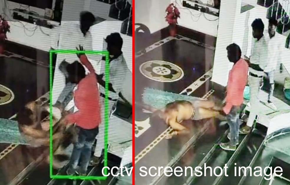 खेमन लाल साहू प्रकरण में CCTV फुटेज, स्क्रीनशॉट इमेज