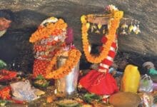 आलोर में मां लिंगेश्वरी की गुफा खुलने के बाद दर्शन के लिए उमड़े श्रद्धालु