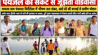 मिर्रीटोला में पेयजल समस्या से परेशान ग्रामीण