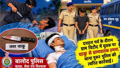 Balod Purur Chitaud knife attack news police action and hospital update