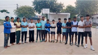 आमदी के 11 चयनित खिलाड़ी, लॉन टेनिस, बास्केटबॉल और सॉफ्ट टेनिस